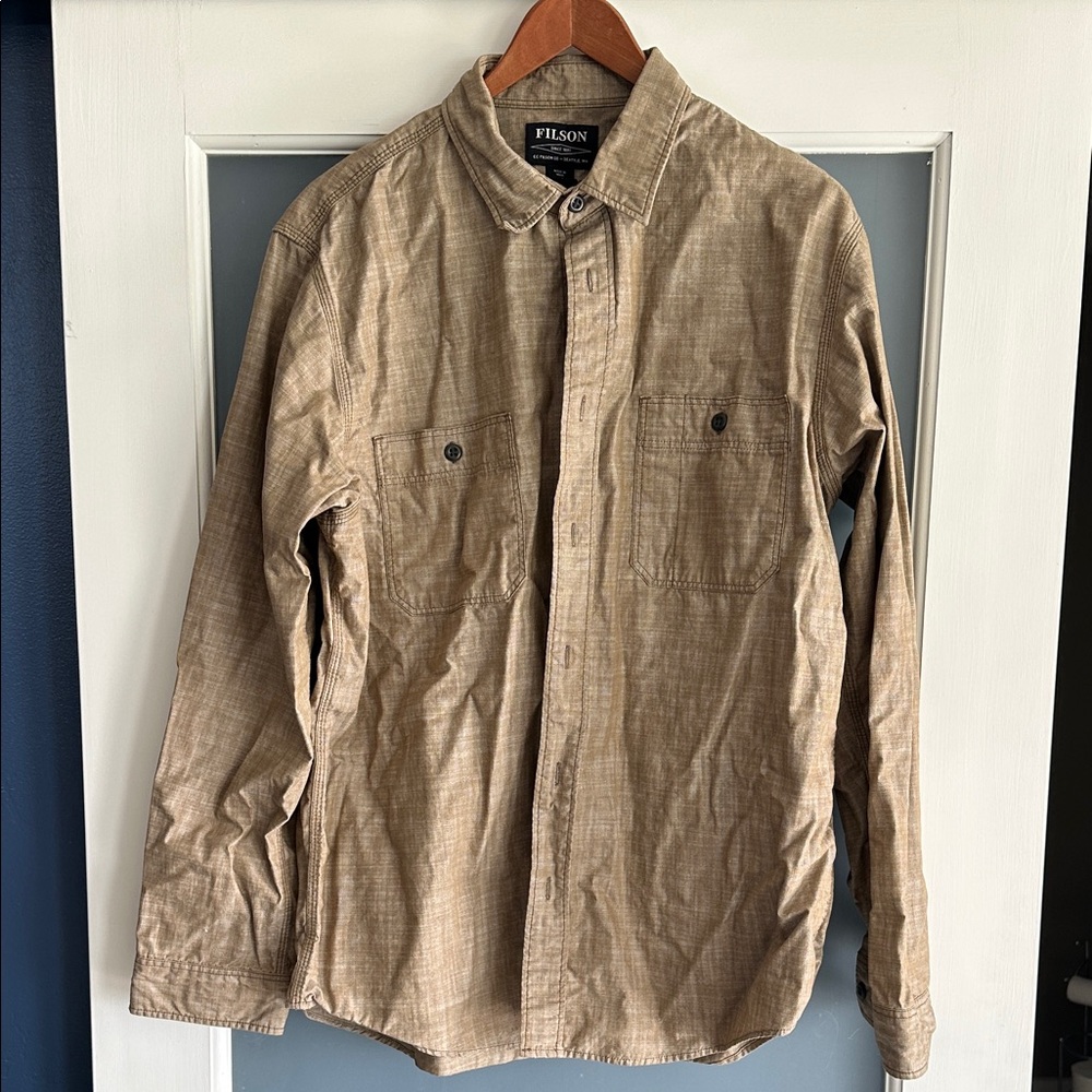 Filson Khaki Long Sleeve Shirt